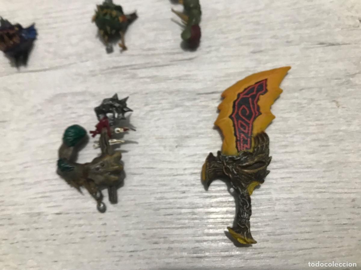 Juegos antiguos: Lote de cabezas y brazos Warhammer para custon - Foto 8