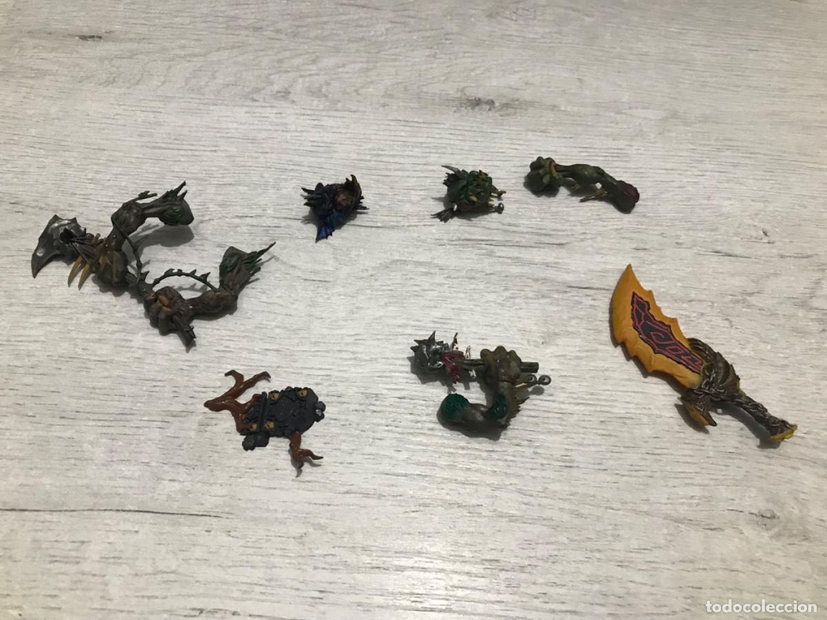 Juegos antiguos: Lote de cabezas y brazos Warhammer para custon - Foto 9