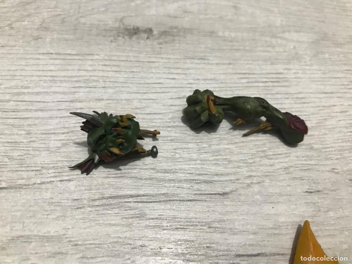 Juegos antiguos: Lote de cabezas y brazos Warhammer para custon - Foto 11