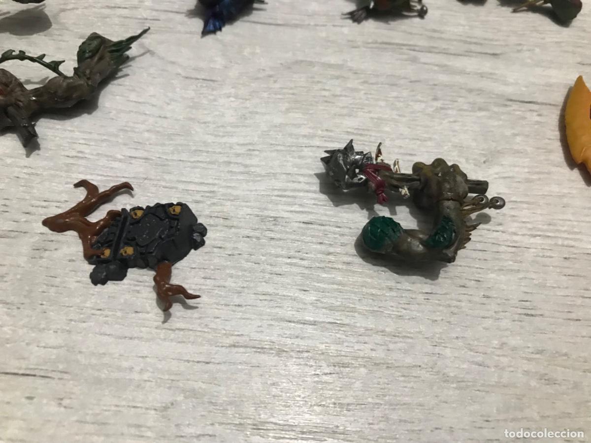 Juegos antiguos: Lote de cabezas y brazos Warhammer para custon - Foto 12