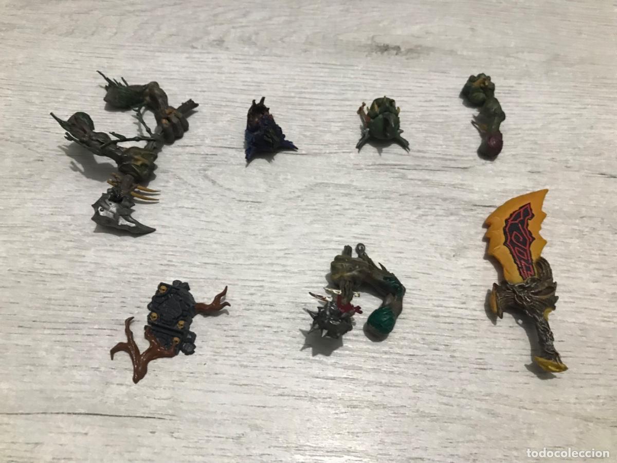 Juegos antiguos: Lote de cabezas y brazos Warhammer para custon - Foto 14