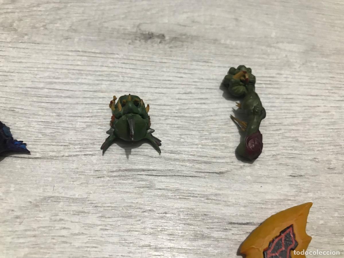 Juegos antiguos: Lote de cabezas y brazos Warhammer para custon - Foto 16