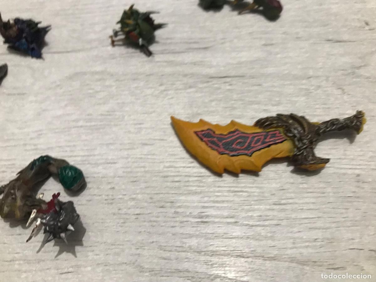 Juegos antiguos: Lote de cabezas y brazos Warhammer para custon - Foto 22