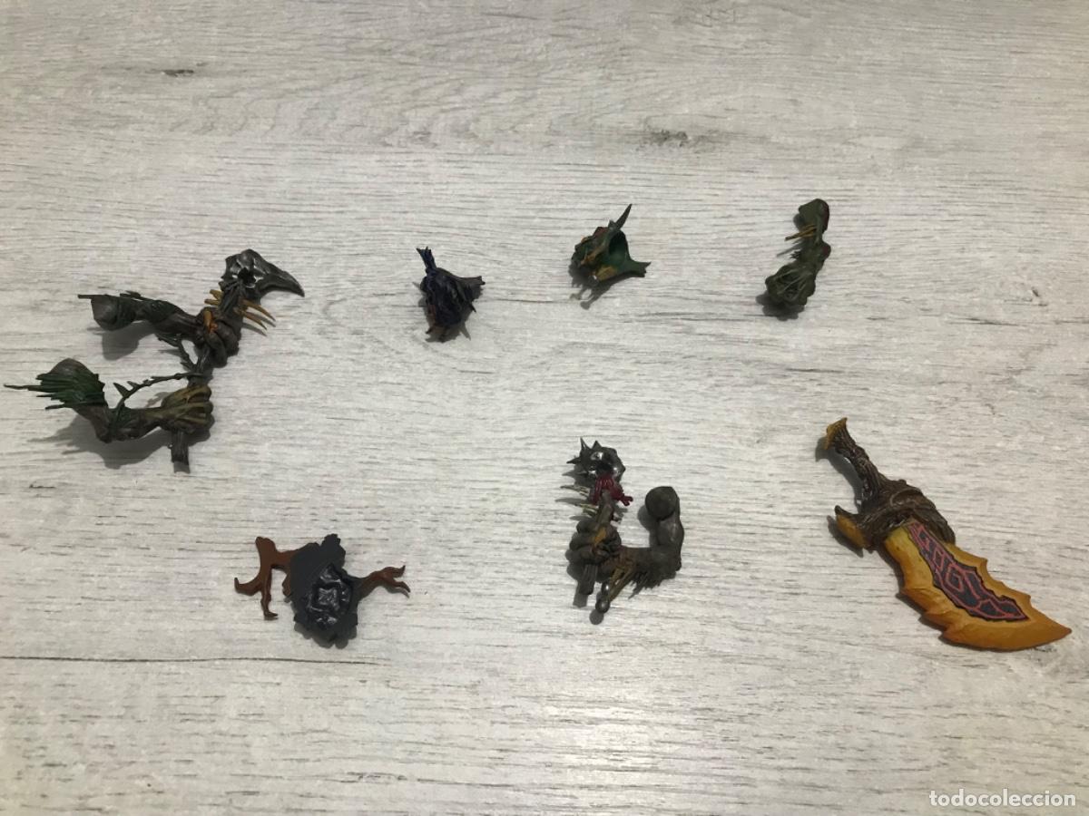 Juegos antiguos: Lote de cabezas y brazos Warhammer para custon - Foto 23