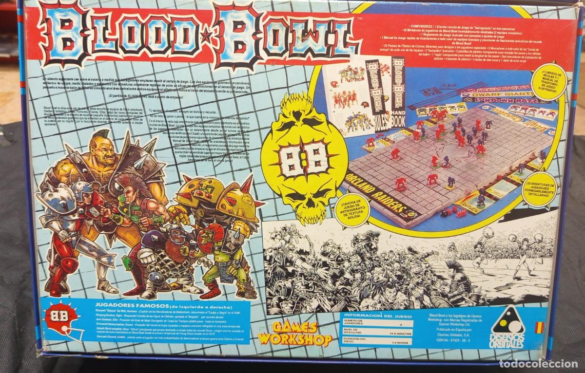 Juegos antiguos: BLOOD BOWL - DISE&Ntilde;OS ORBITALES - Foto 2