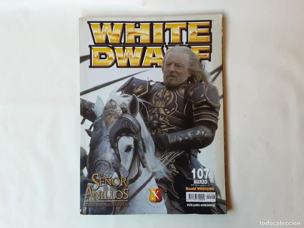 Juegos antiguos: WHITE DWARF NUMERO 107 MARZO 2004 GAMES WORKSHOP - Foto 1