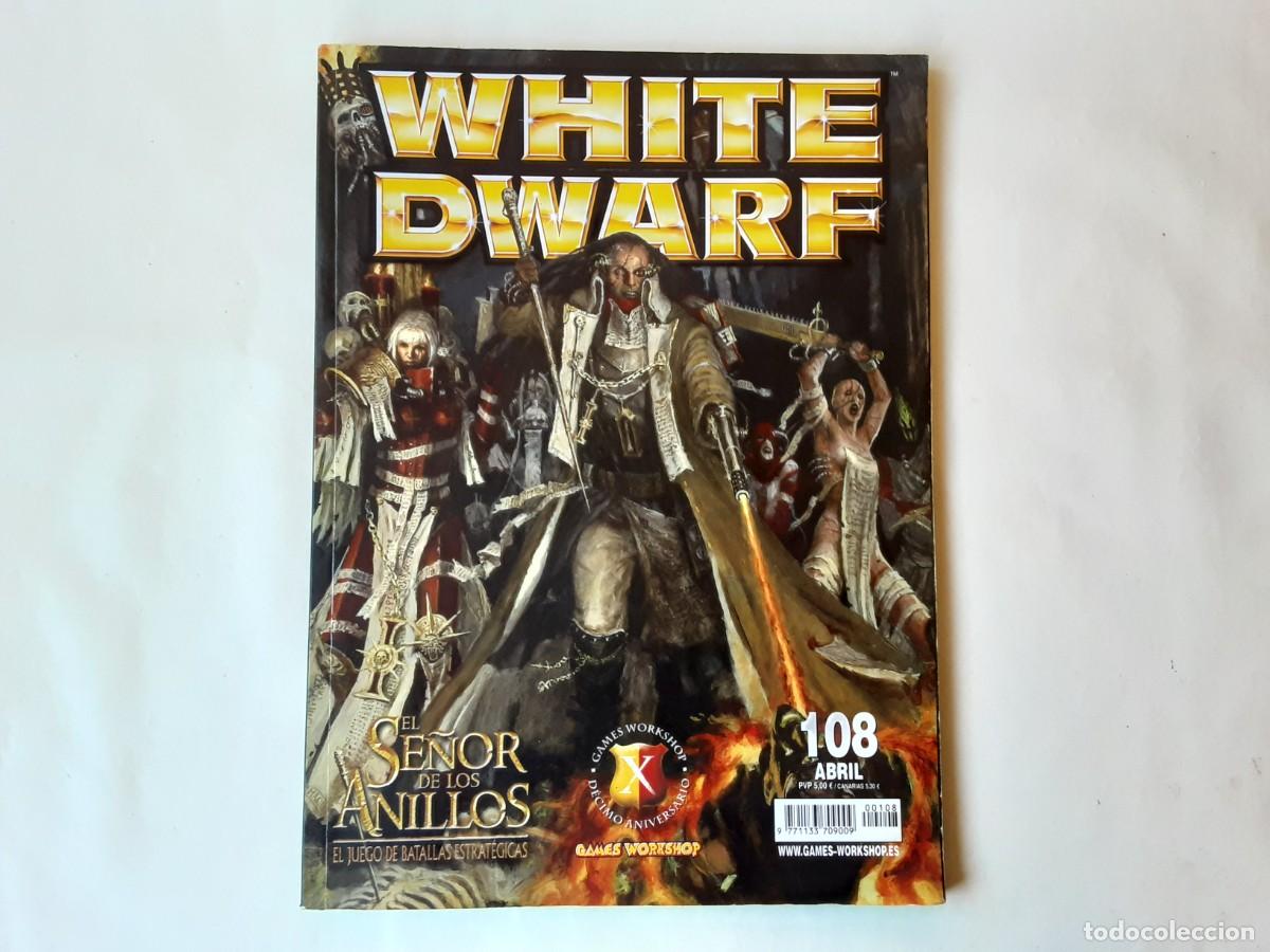 Juegos antiguos: WHITE DWARF NUMERO 108 ABRIL 2004 GAMES WORKSHOP - Foto 1