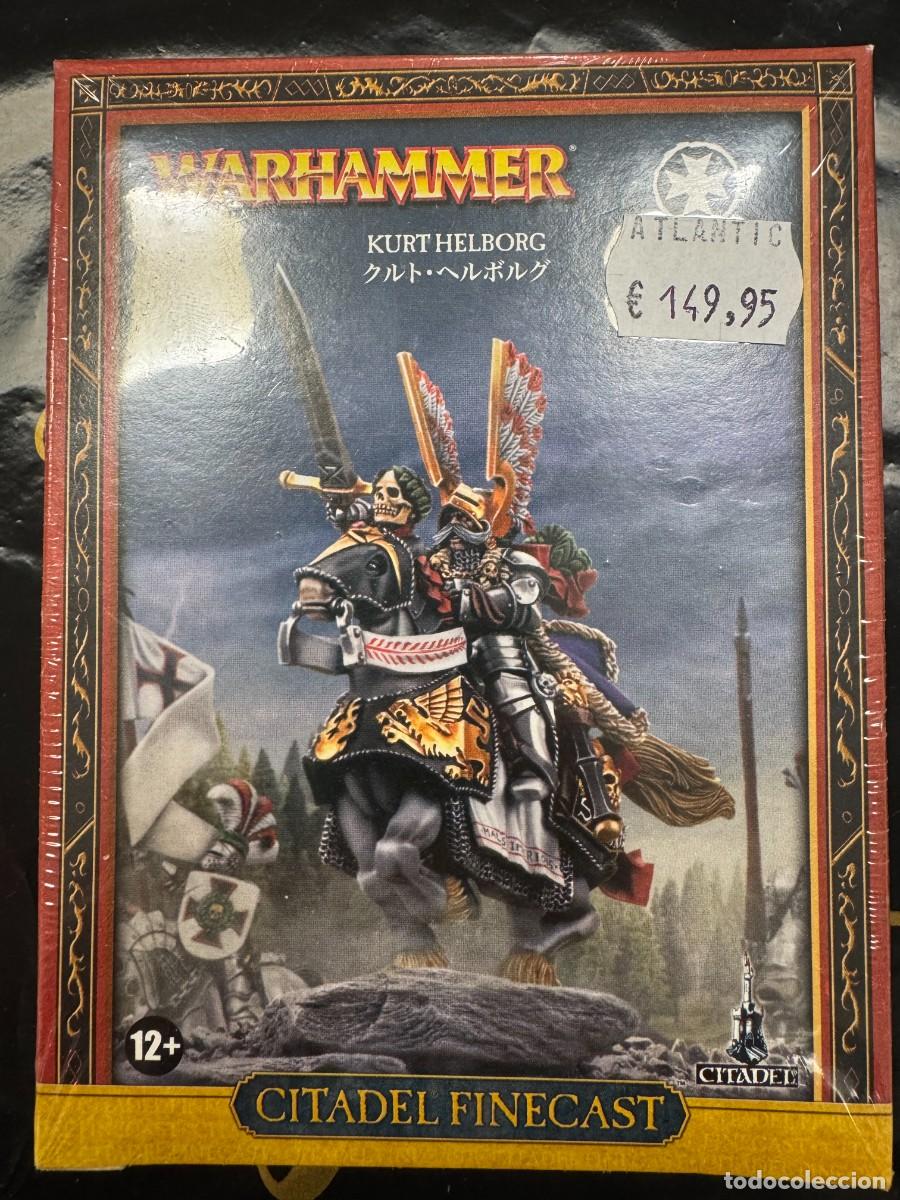 Juegos antiguos: WARHAMMER - KURT HELBORG - CITADEL FINECAST - Foto 1