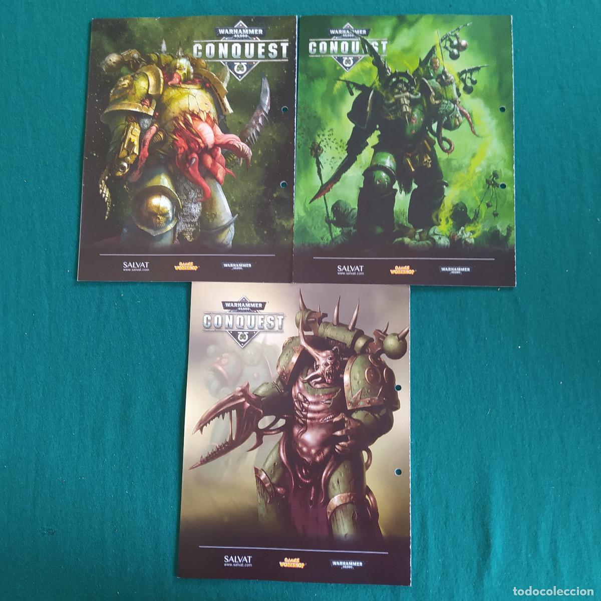 Juegos antiguos: WARHAMMER 40000 CONQUEST 1 , 2 Y 3 - Foto 2