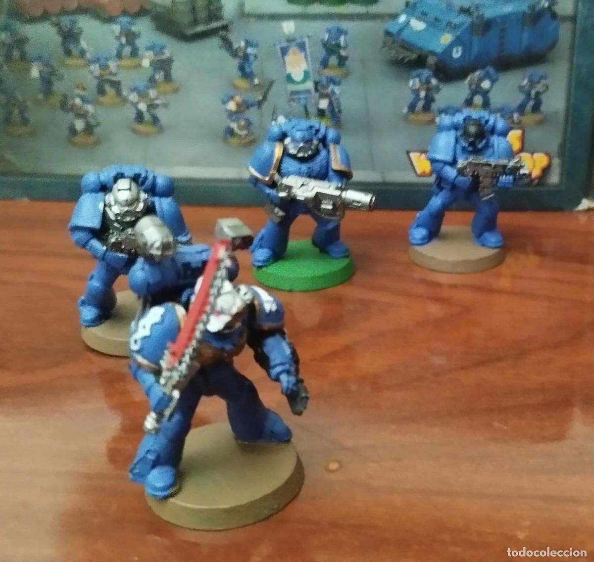 Juegos antiguos: Caja de figuras Warhammer - Foto 6
