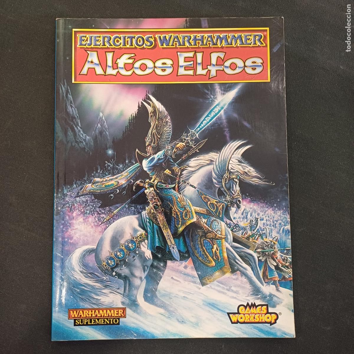 Juegos antiguos: WARHAMMER SUPLEMENTO/EJERCITOS ALTOS ELFOS. - Foto 1