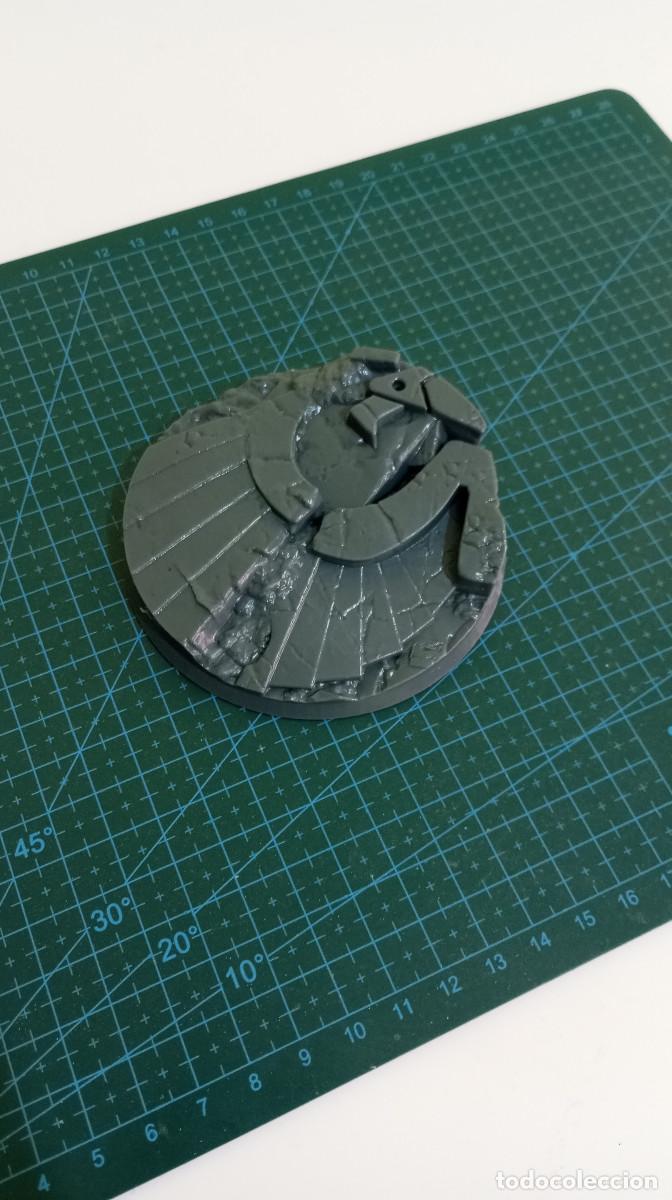 Juegos antiguos: 1x Base 90mm aguila imperio - Foto 1