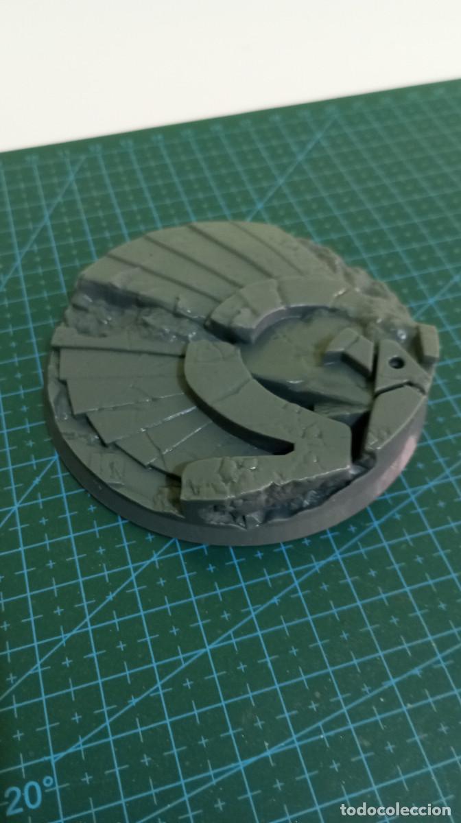 Juegos antiguos: 1x Base 90mm aguila imperio - Foto 2