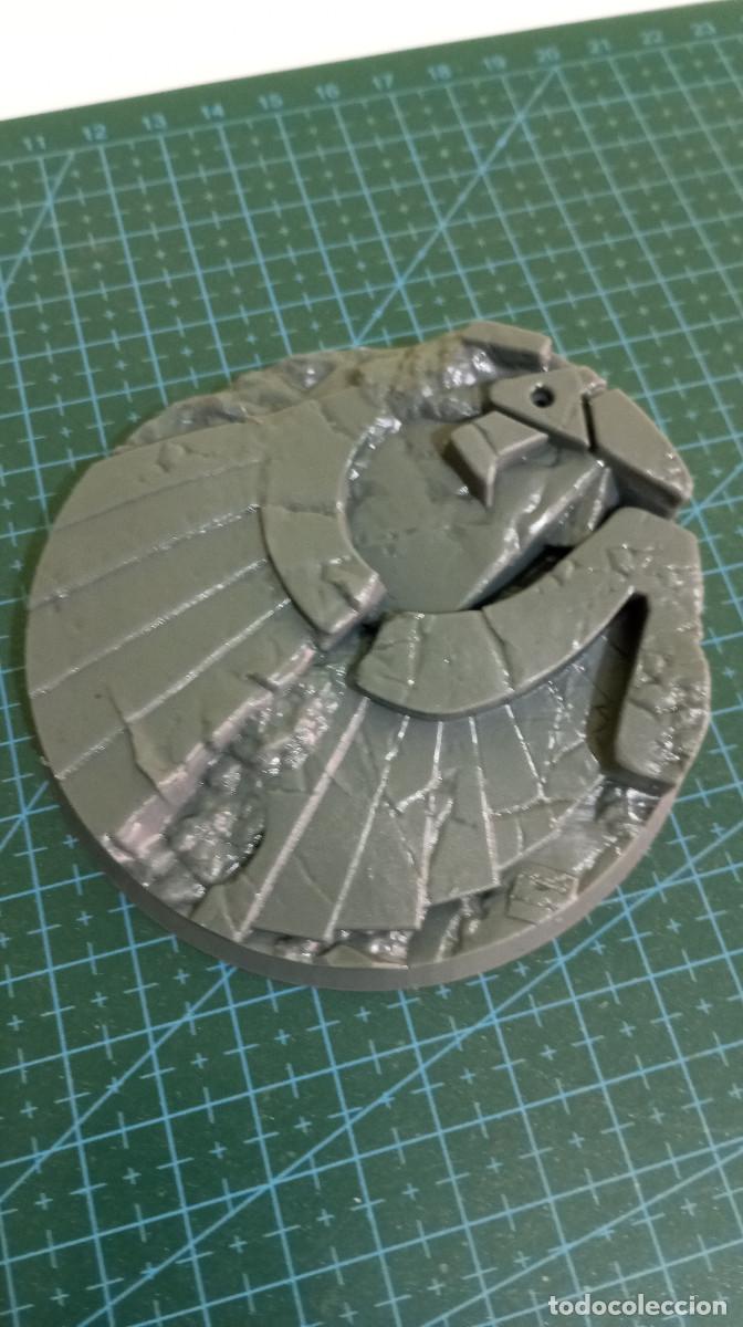 Juegos antiguos: 1x Base 90mm aguila imperio - Foto 4