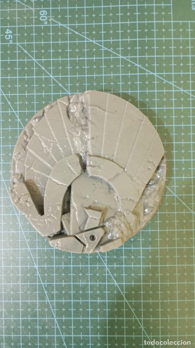 Juegos antiguos: 1x Base 90mm aguila imperio - Foto 6