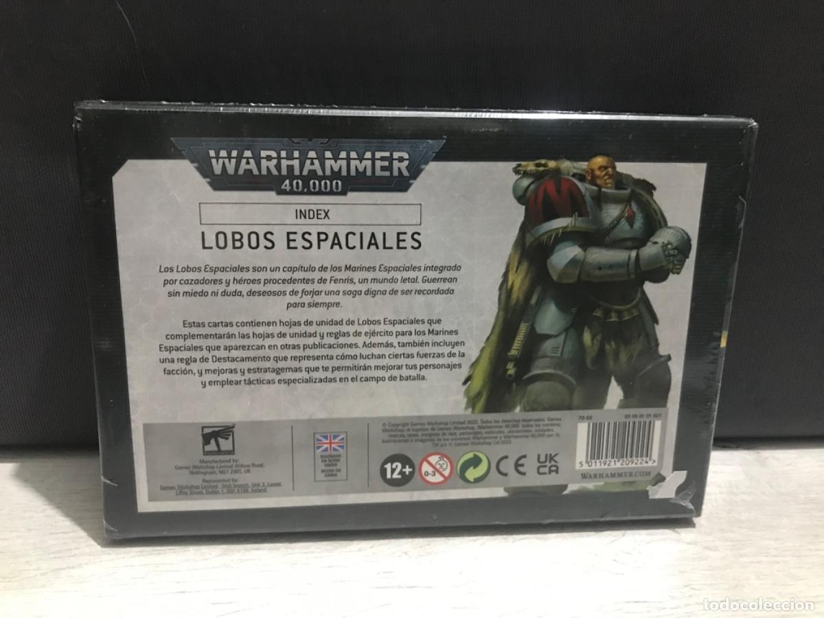 Juegos antiguos: Warhammer 40000 lobos espaciales - Foto 2