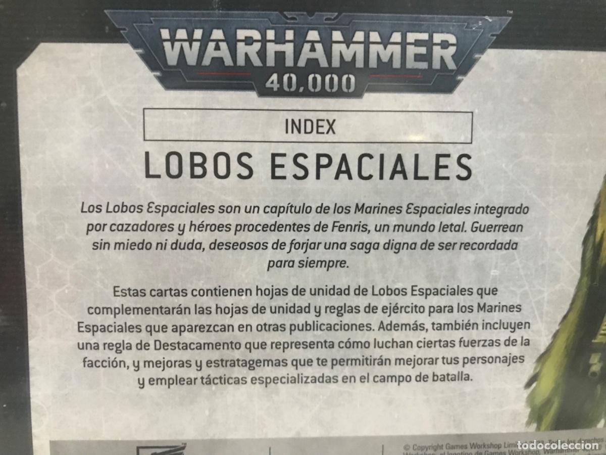 Juegos antiguos: Warhammer 40000 lobos espaciales - Foto 3