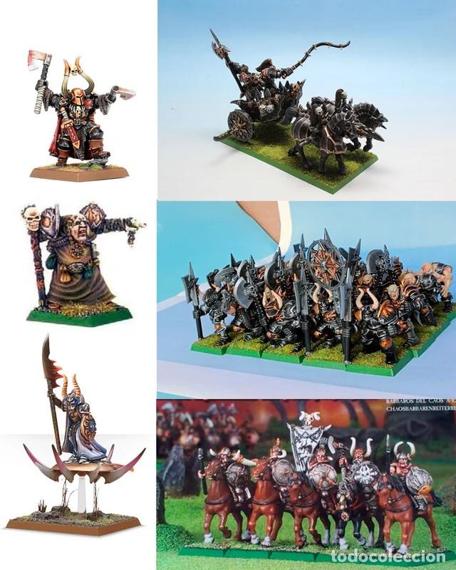 Juegos antiguos: Ej&eacute;rcito Caos Warhammer Fantasy OLDHAMMER - Foto 1