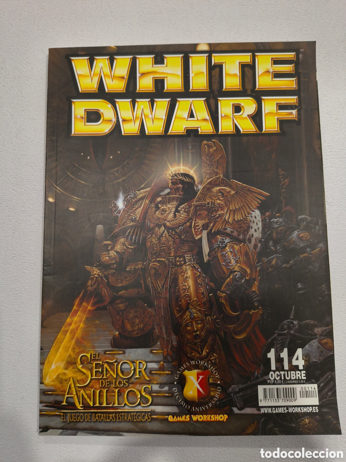 Juegos antiguos: White Dwarf, El se&ntilde;or de los anillos - Foto 1