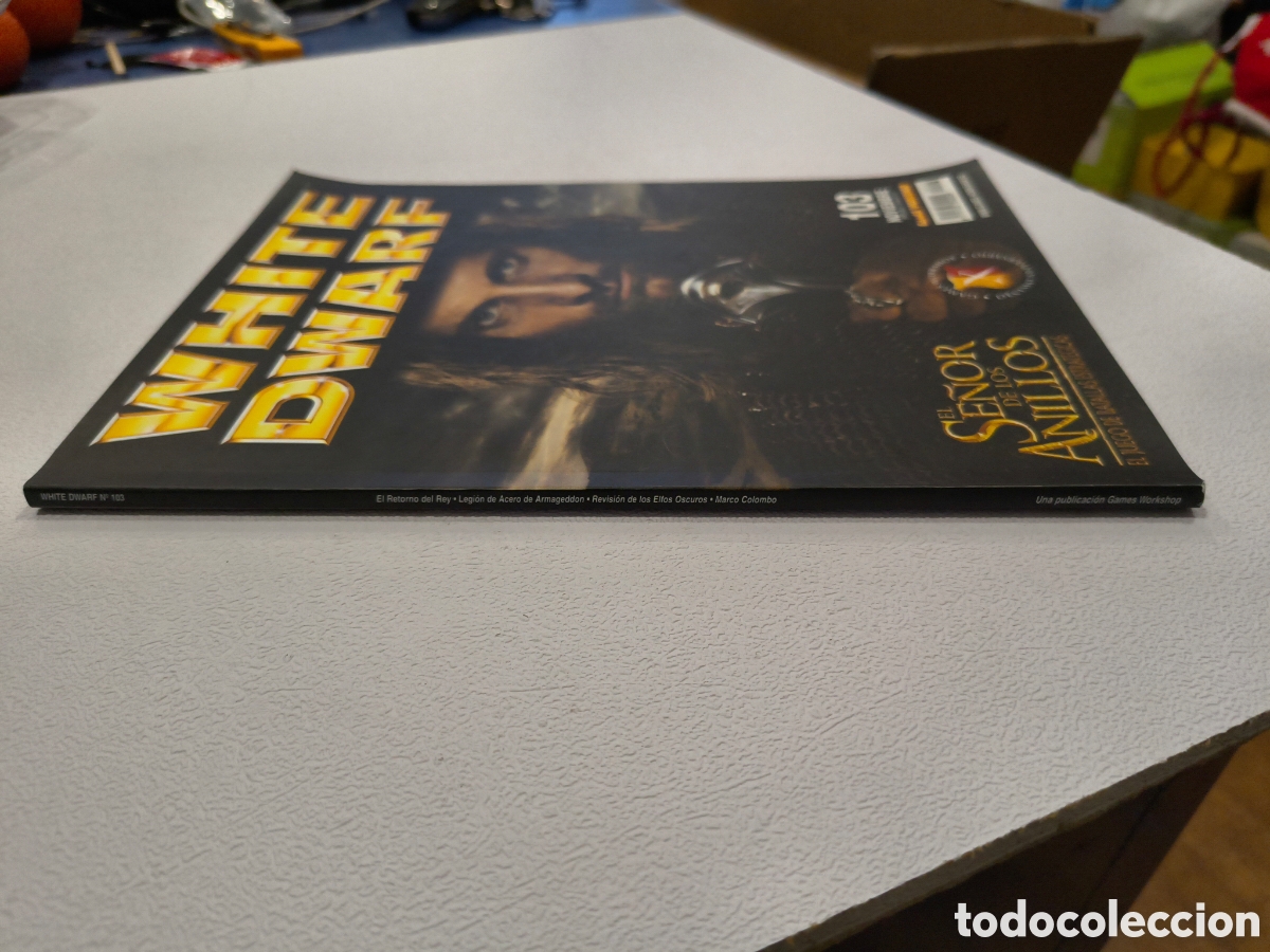 Juegos antiguos: White Dwarf, El se&ntilde;or de los anillos - Foto 3