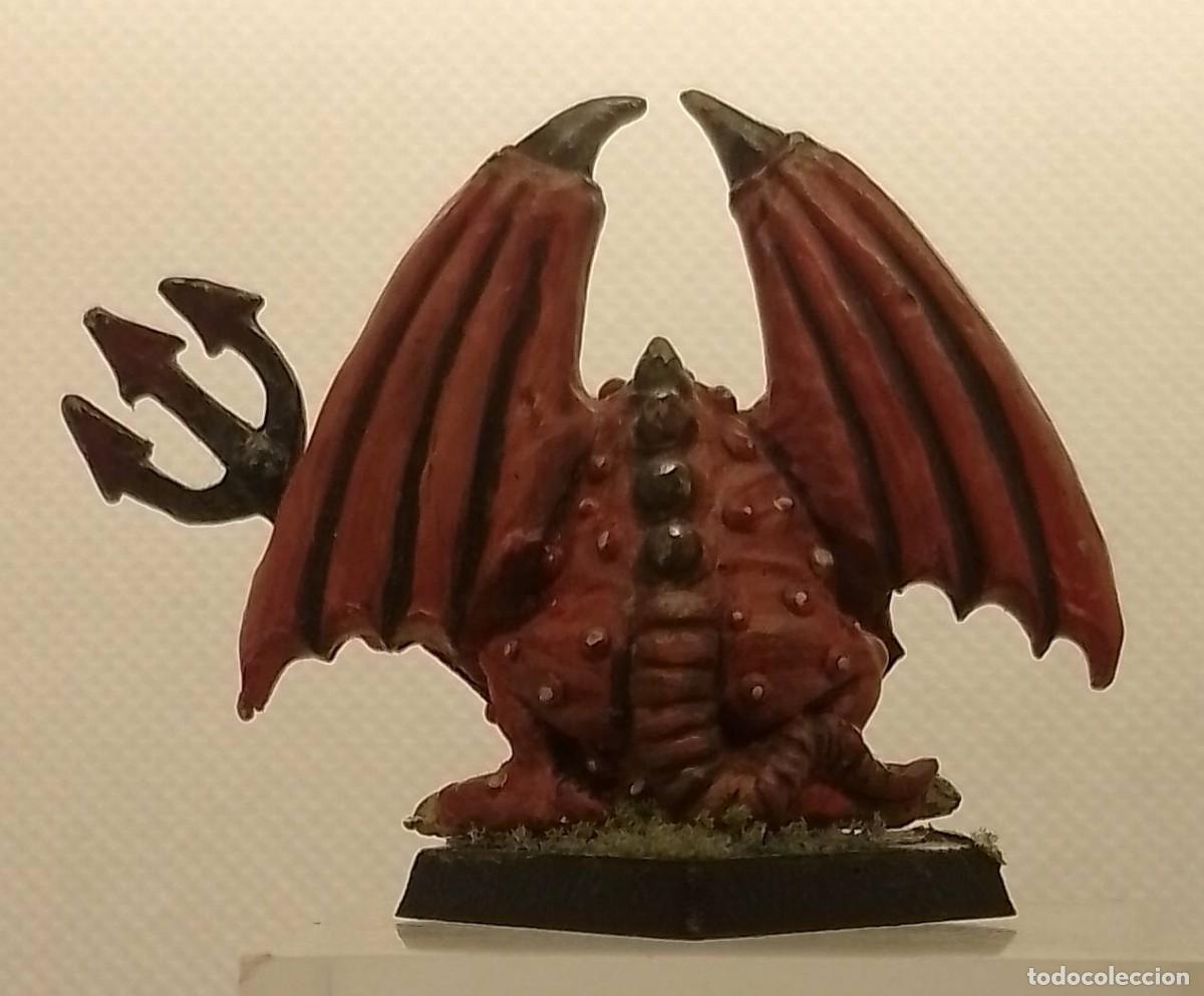 Juegos antiguos: Figura Demonio Warhammer - Foto 3