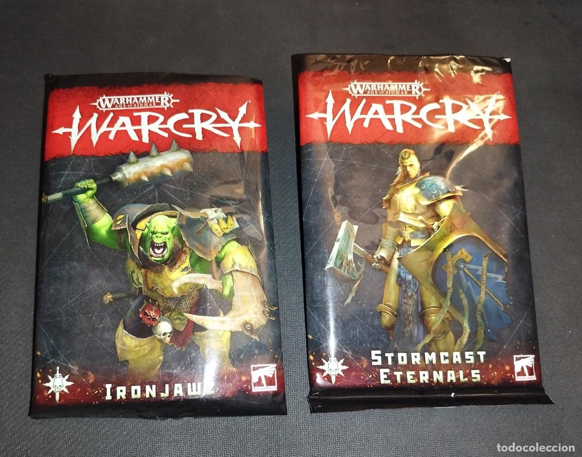 Juegos antiguos: Warhammer Warcry tarjetas - Foto 1