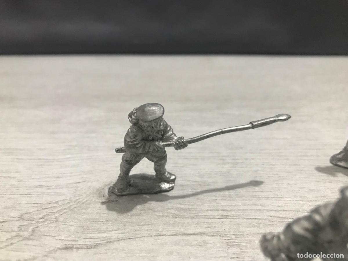 Juegos antiguos: Lote de 6 figuras de plomo tipo Warhammer - Foto 2