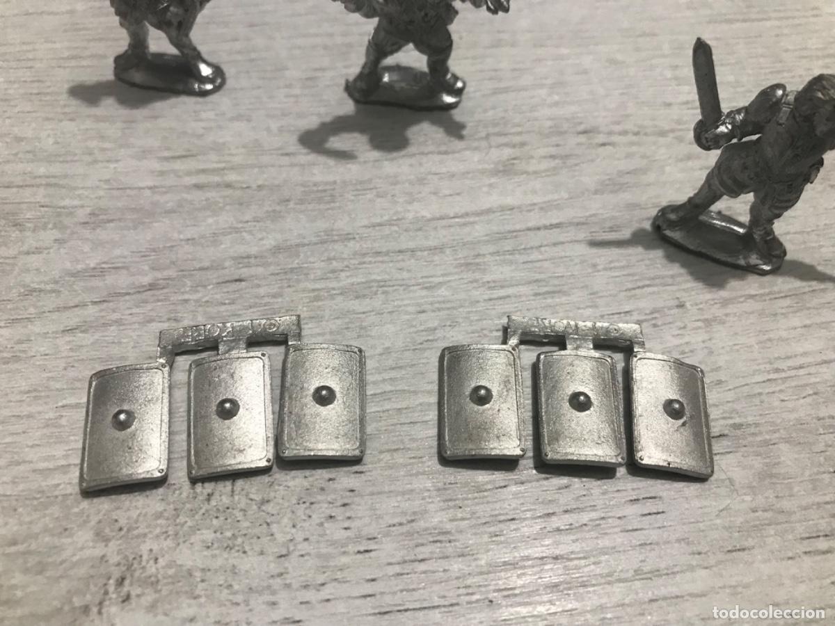 Juegos antiguos: Lote de 6 figuras de plomo tipo Warhammer - Foto 7