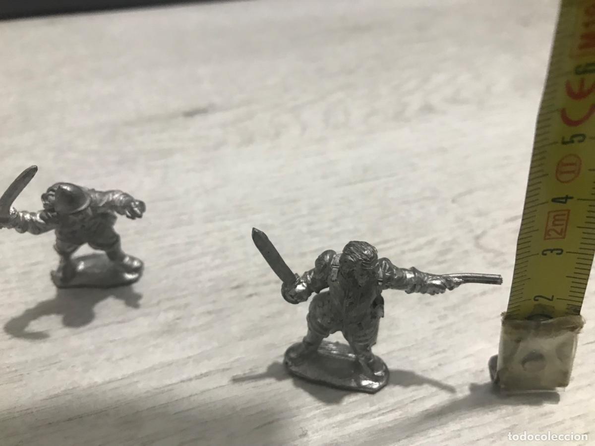Juegos antiguos: Lote de 6 figuras de plomo tipo Warhammer - Foto 10