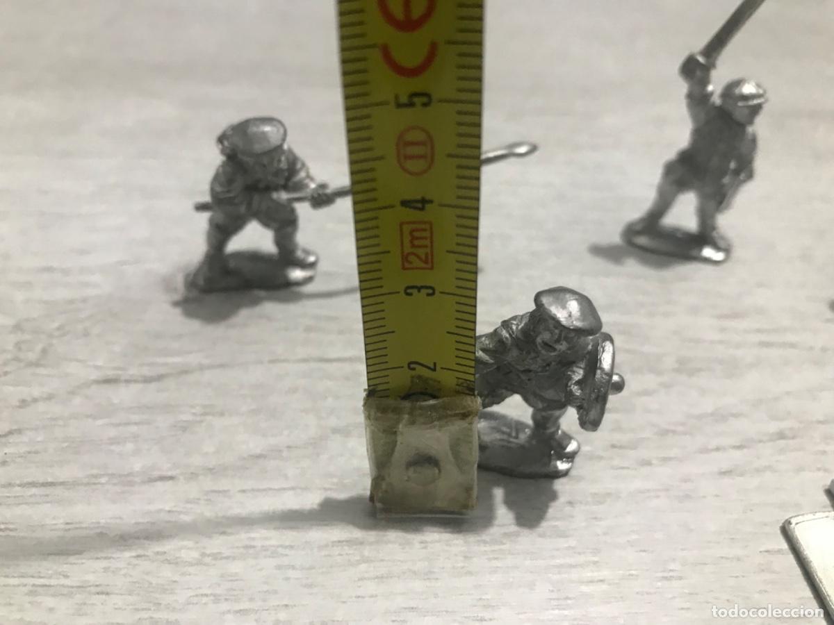 Juegos antiguos: Lote de 6 figuras de plomo tipo Warhammer - Foto 11