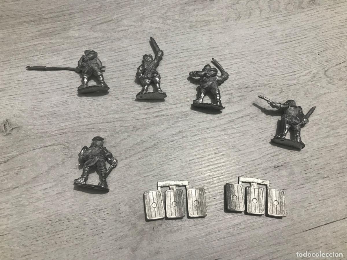 Juegos antiguos: Lote de 6 figuras de plomo tipo Warhammer - Foto 18