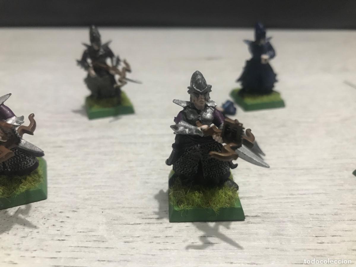 Juegos antiguos: Lote de 7 figuras warhammer - Foto 4