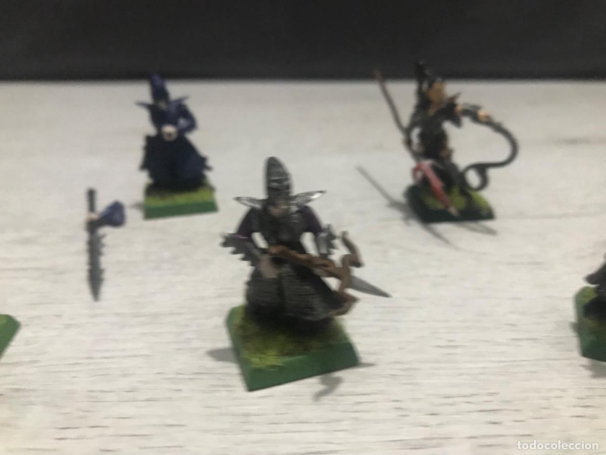 Juegos antiguos: Lote de 7 figuras warhammer - Foto 5