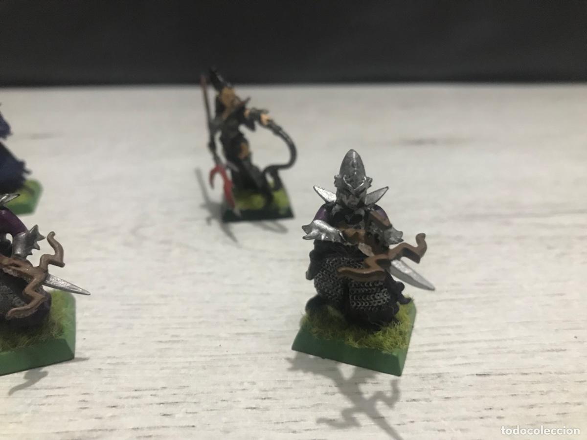 Juegos antiguos: Lote de 7 figuras warhammer - Foto 6
