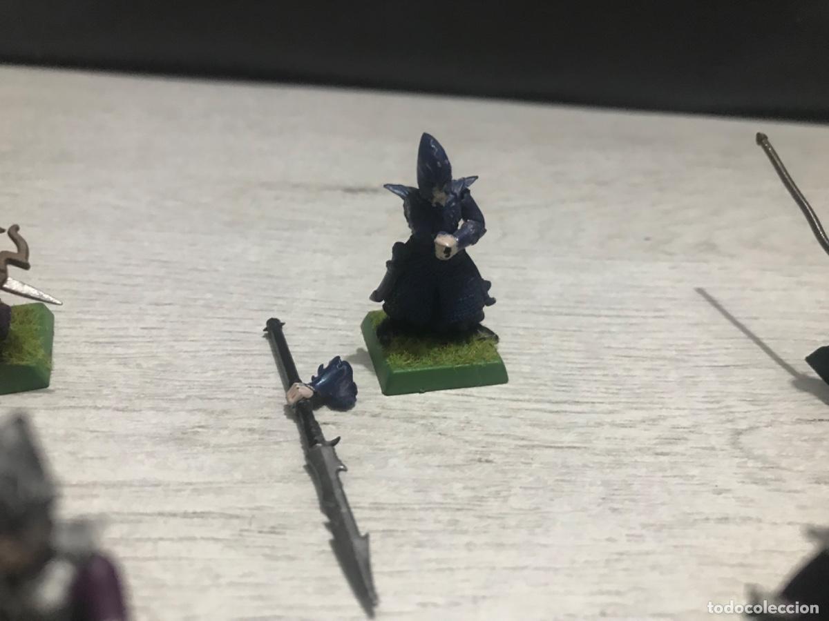 Juegos antiguos: Lote de 7 figuras warhammer - Foto 8