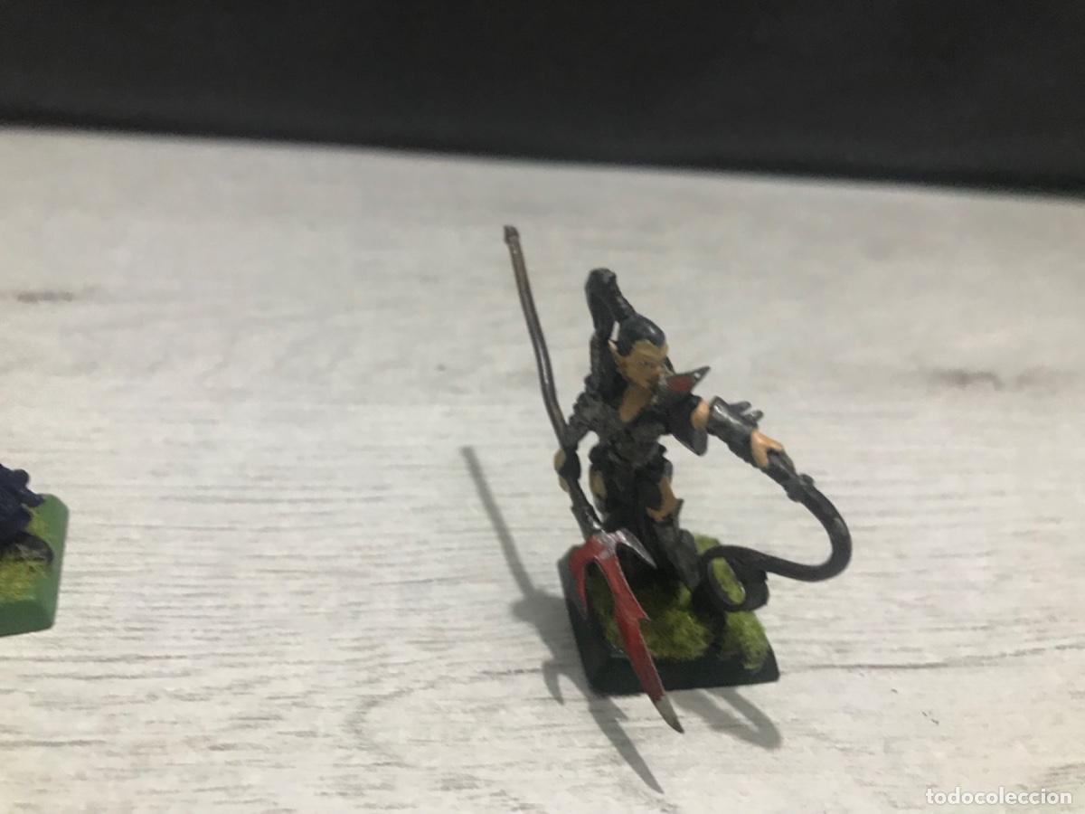 Juegos antiguos: Lote de 7 figuras warhammer - Foto 9