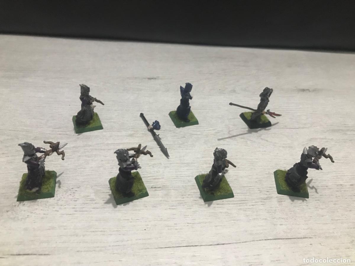 Juegos antiguos: Lote de 7 figuras warhammer - Foto 14