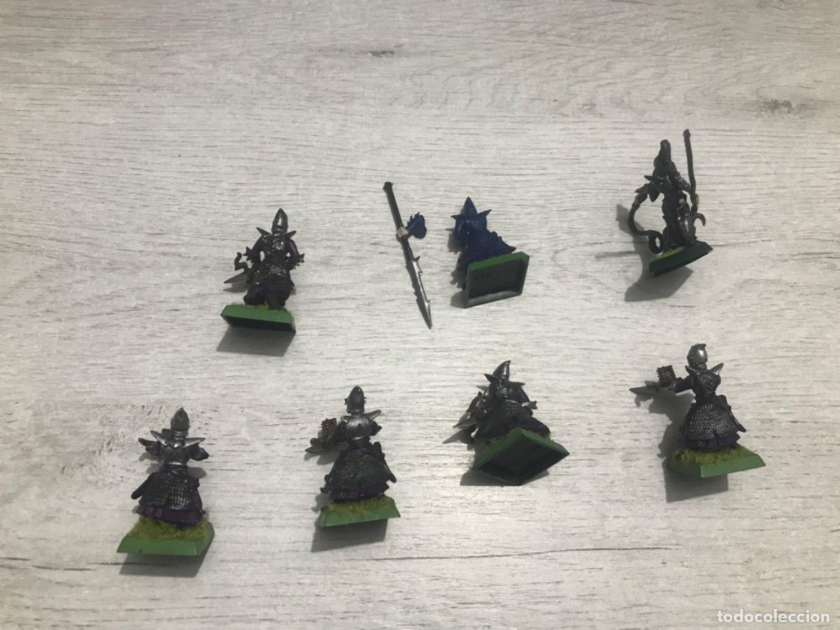 Juegos antiguos: Lote de 7 figuras warhammer - Foto 19