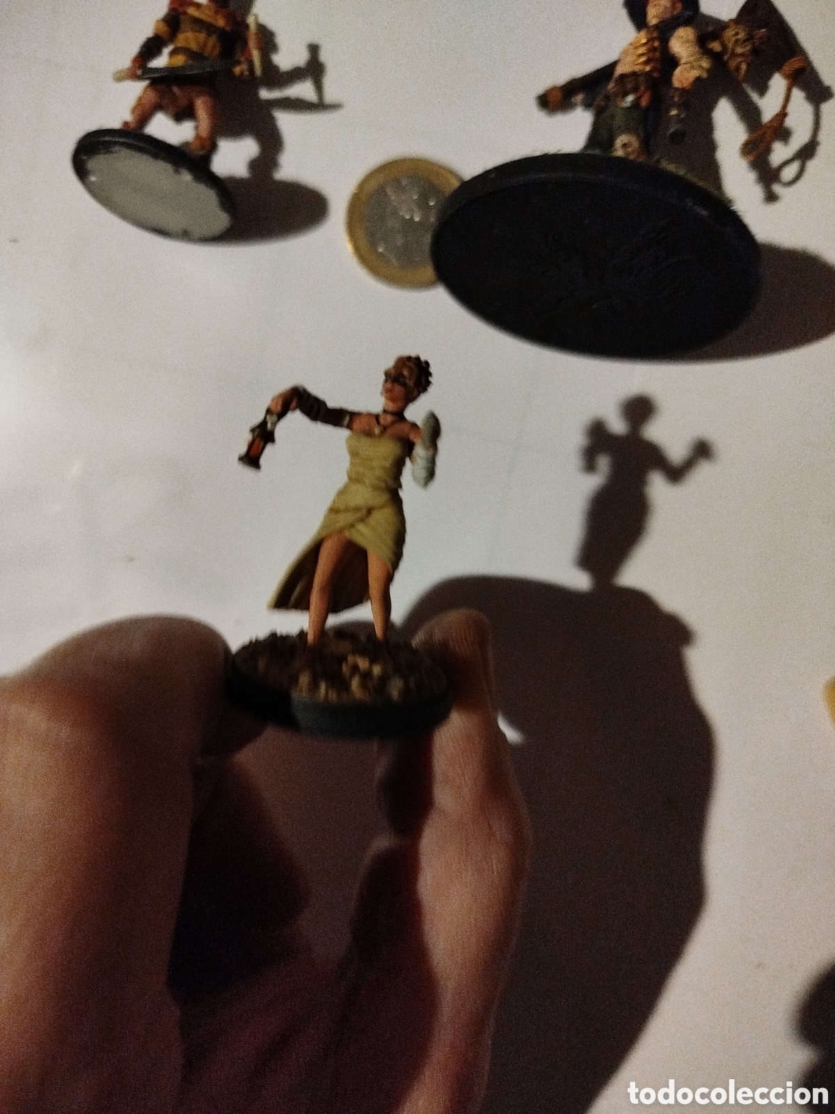Juegos antiguos: Miniaturas de pl&aacute;stico pintadas - Foto 4
