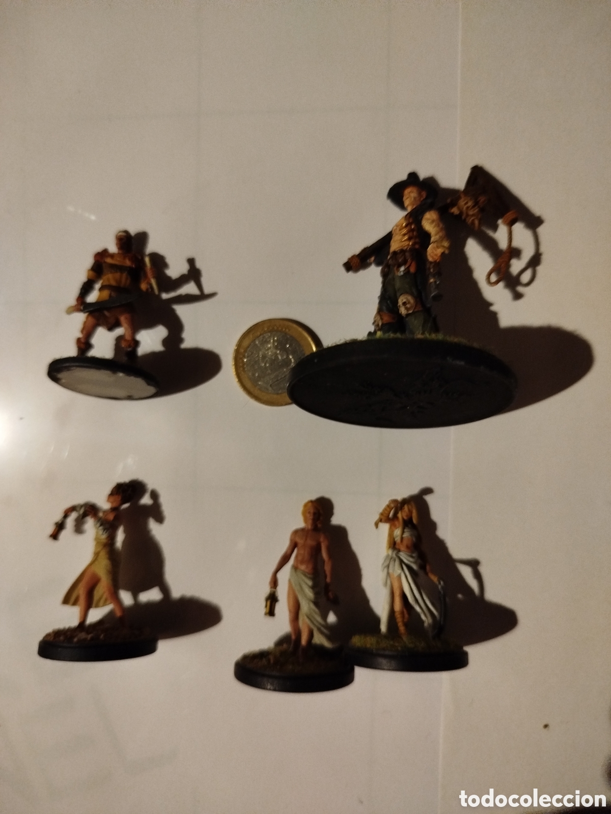 Juegos antiguos: Miniaturas de pl&aacute;stico pintadas - Foto 1