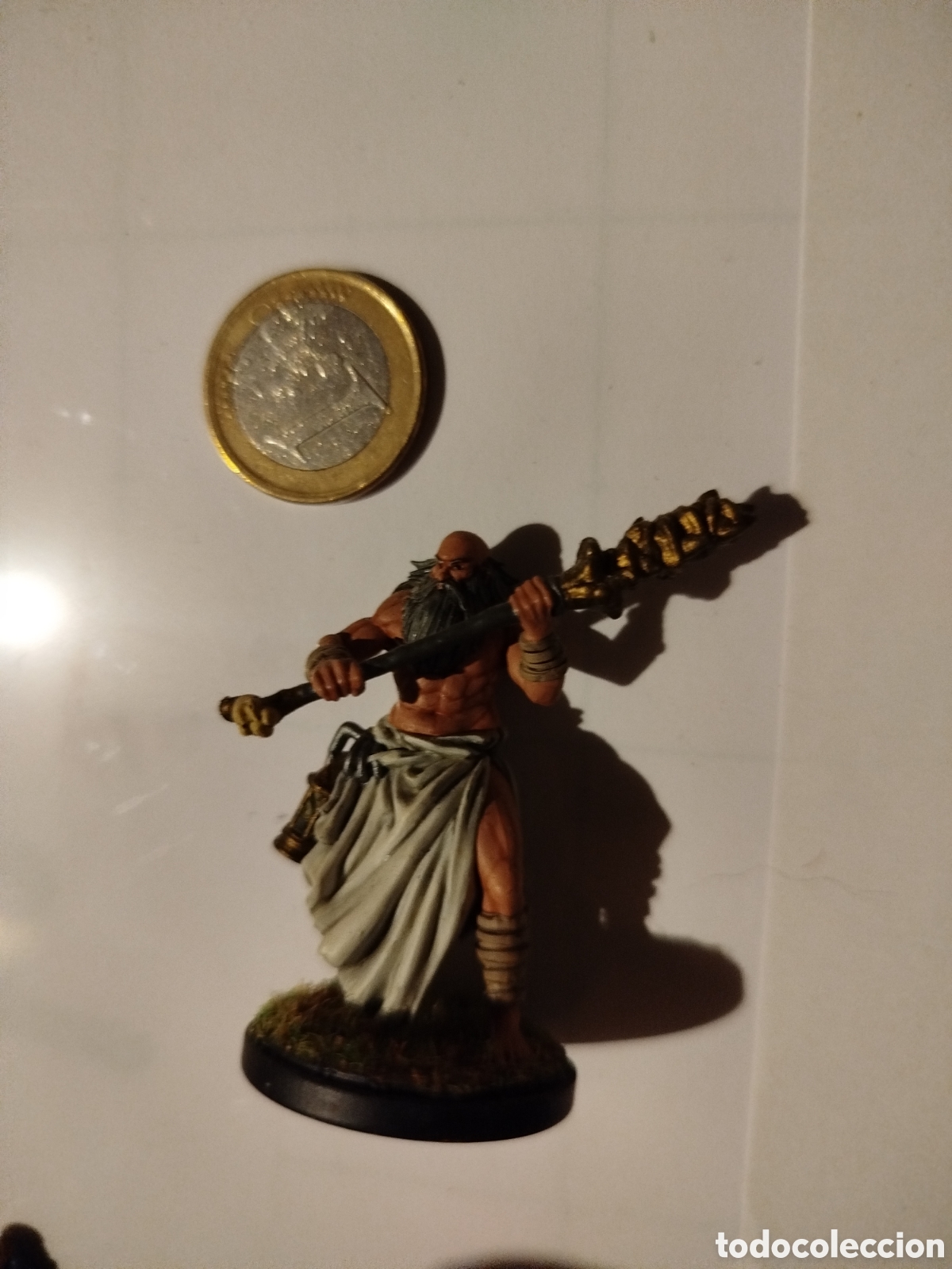Juegos antiguos: Tres figuras pl&aacute;stico pintadas - Foto 2