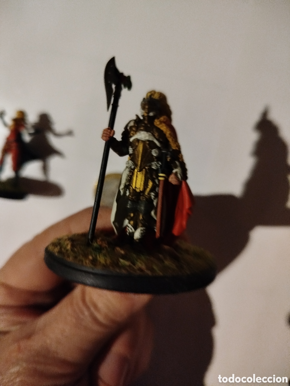Juegos antiguos: 3 figuras de pl&aacute;stico pintadas - Foto 2