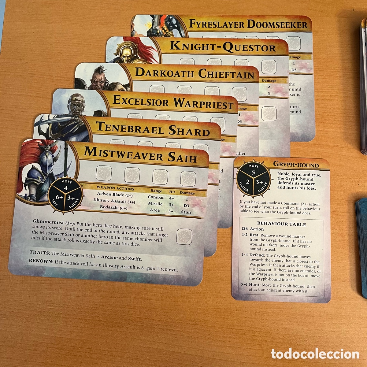 Juegos antiguos: Silver Tower Warhammer Quest Manuals & Cards - Foto 2