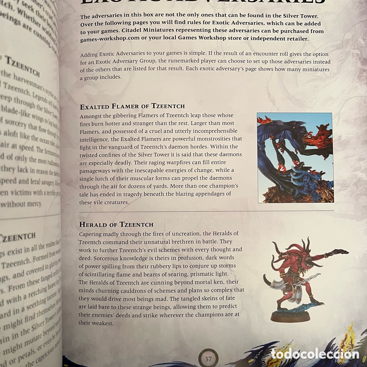 Juegos antiguos: Silver Tower Warhammer Quest Manuals & Cards - Foto 4