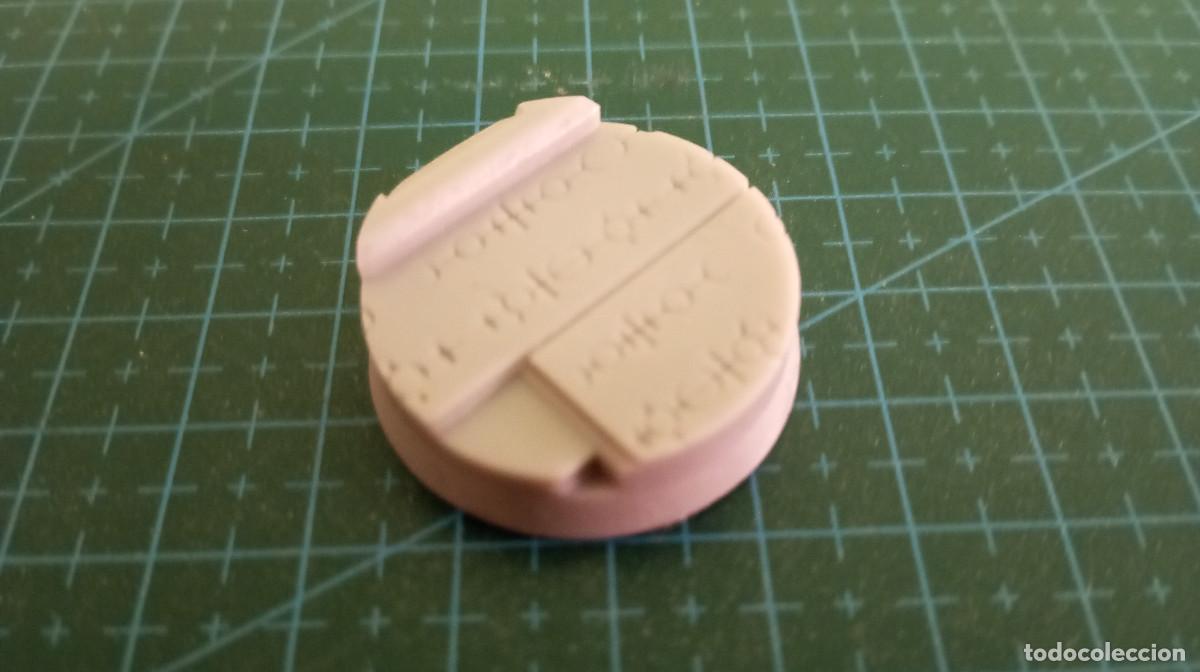 Juegos antiguos: 10 bases 32mm necrones - Foto 6