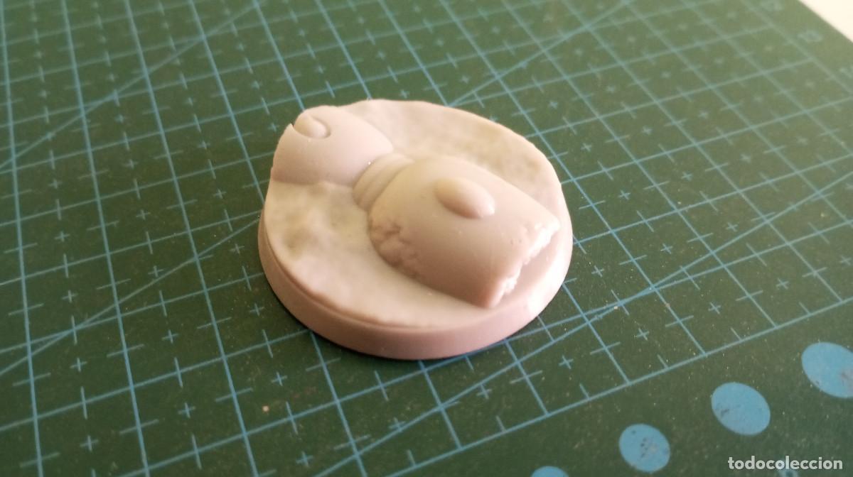 Juegos antiguos: 5 bases con detalles de 40mm eldar - Foto 2