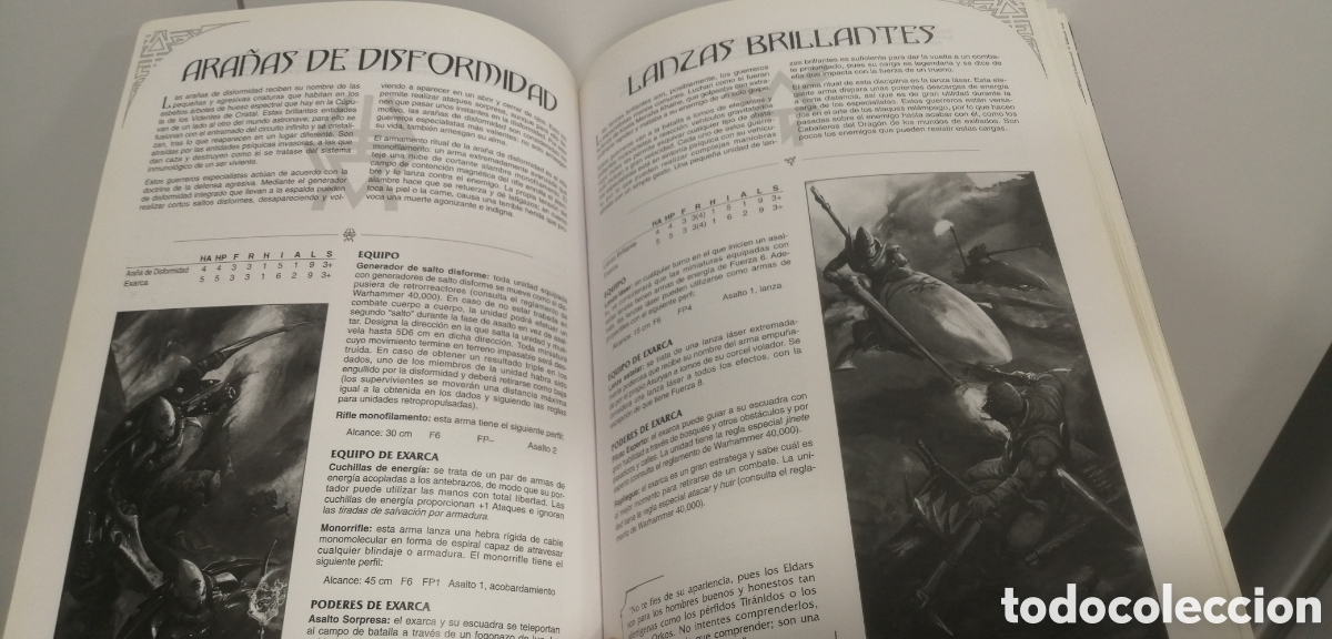 Juegos antiguos: Warhammer 40.000 Codex Eldars - Foto 9