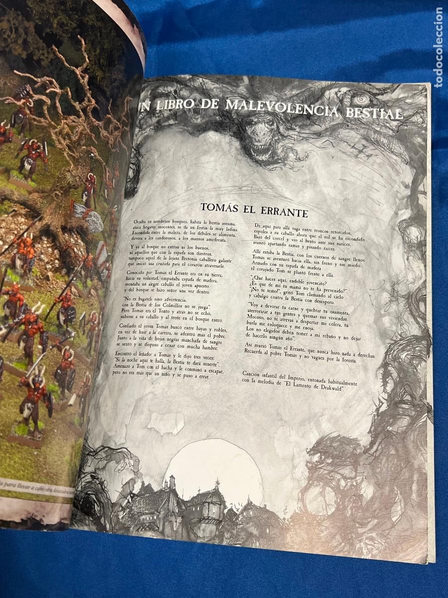 Juegos antiguos: WARHAMMER BESTIAS DEL CAOS MANUAL - Foto 2