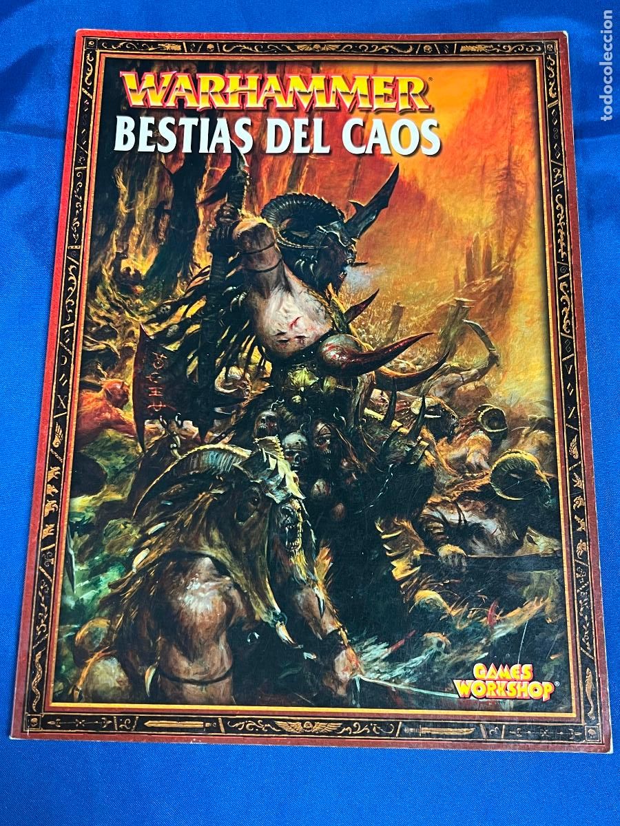 Juegos antiguos: WARHAMMER BESTIAS DEL CAOS MANUAL - Foto 1