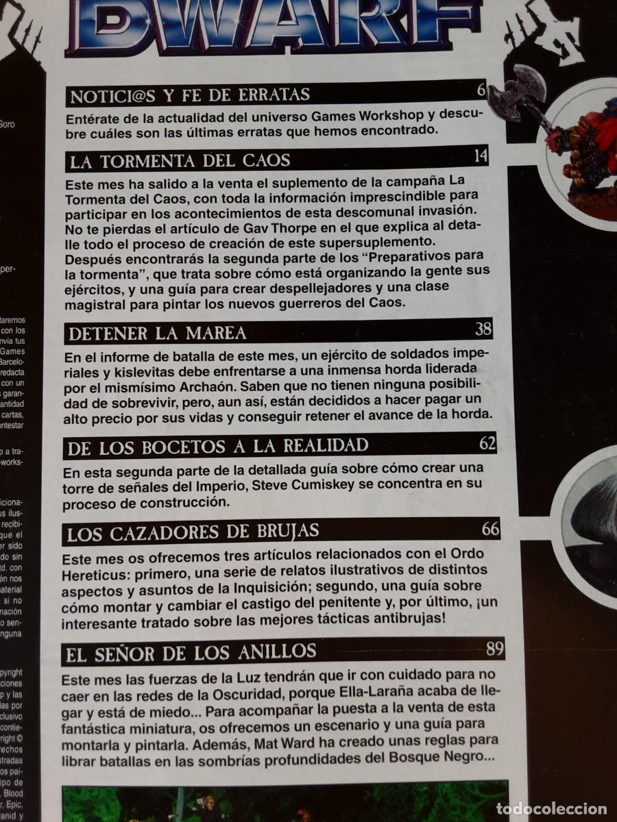 Juegos antiguos: WHITE DWARF NUMERO 110 JUNIO 2004 GAMES WORKSHOP - Foto 3
